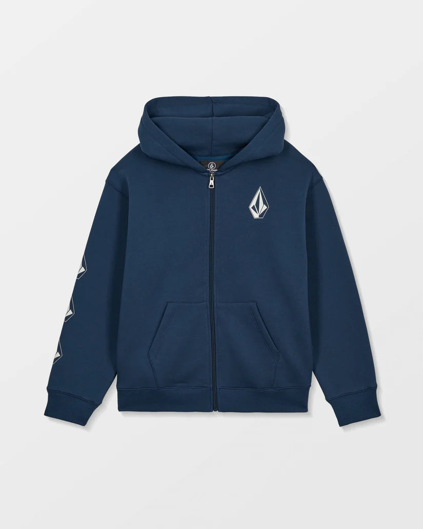 Volcom Iconic Stone Gid Zip Hood - Youth