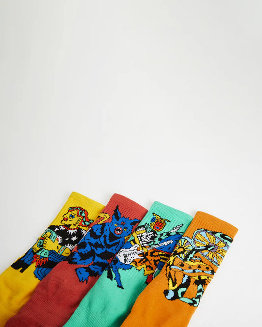 Volcom FA BOB MOLLEMA SOCK 4 PC