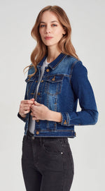 Load image into Gallery viewer, Junkfood Dixie Stretch Denim Jacket

