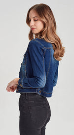 Load image into Gallery viewer, Junkfood Dixie Stretch Denim Jacket

