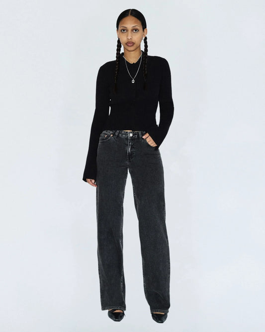 DR. Denim Addy Mid Straight Jeans