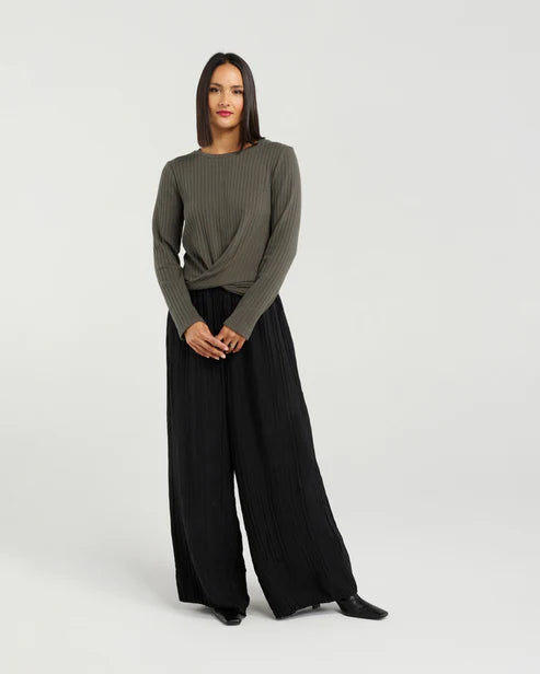 Et Alia Twist Tee L/S