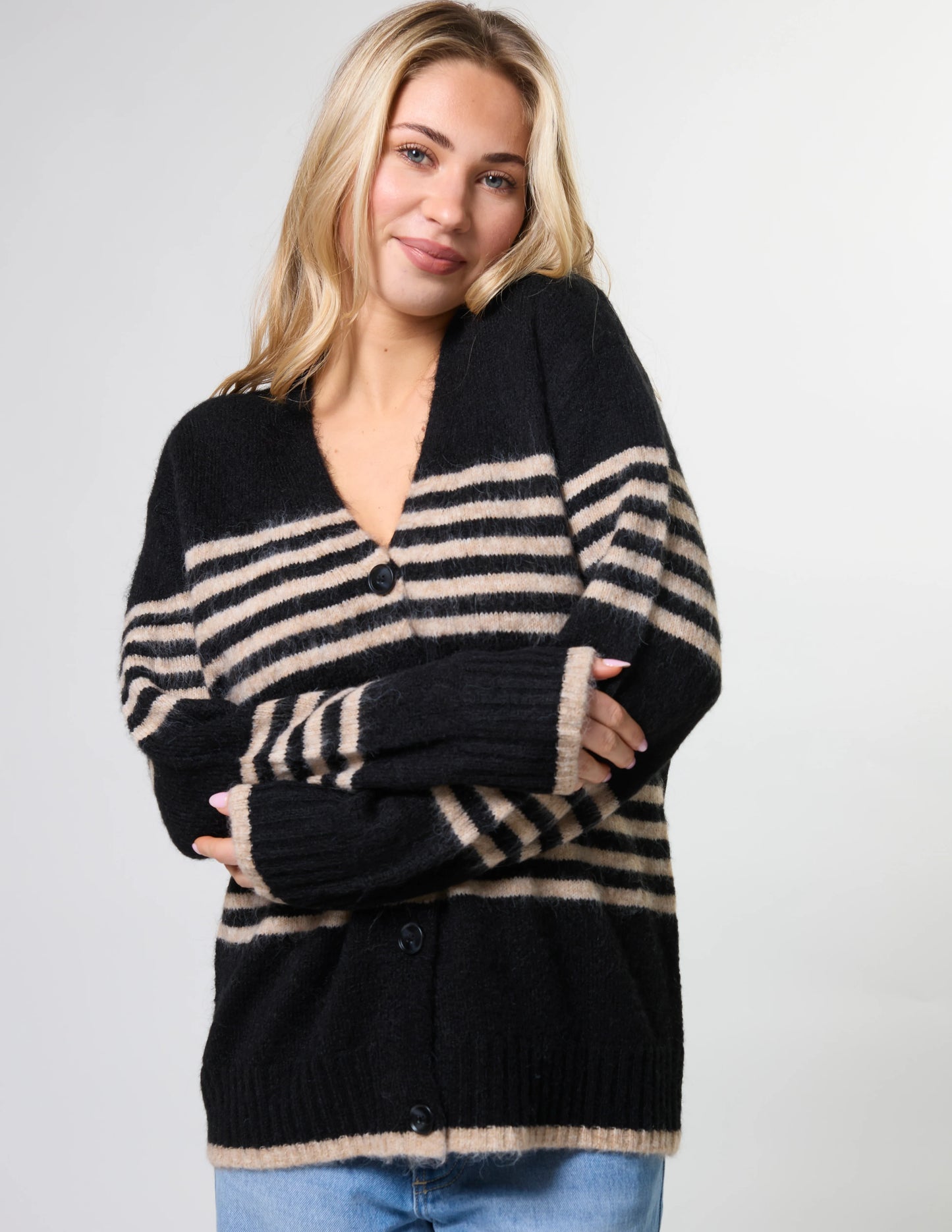 Stella & Gemma Stripe Cardigan