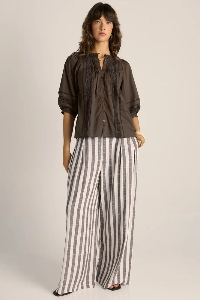 Fate + Becker Freya Trim Blouse