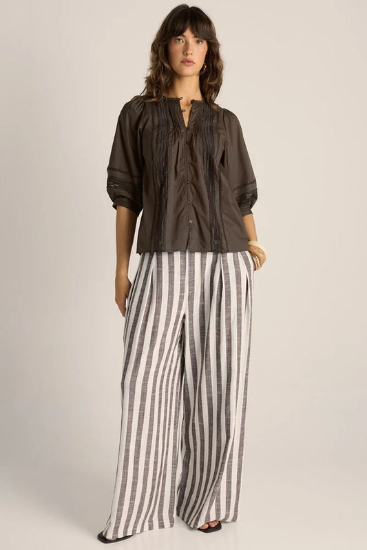 Fate + Becker Freya Trim Blouse