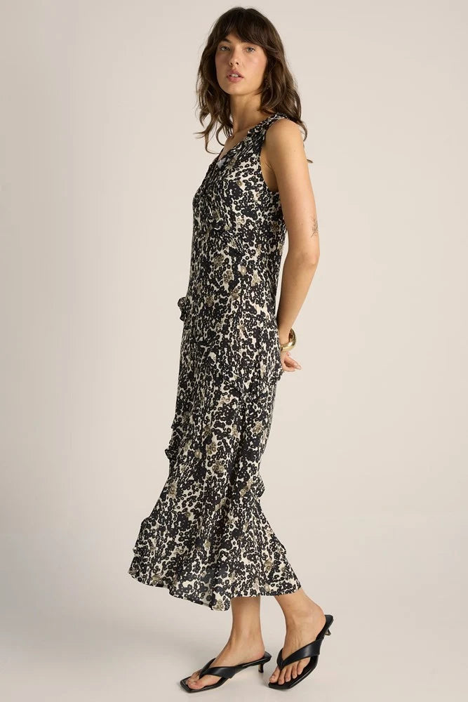 Fate +  Becker Jade Ruffle Dress