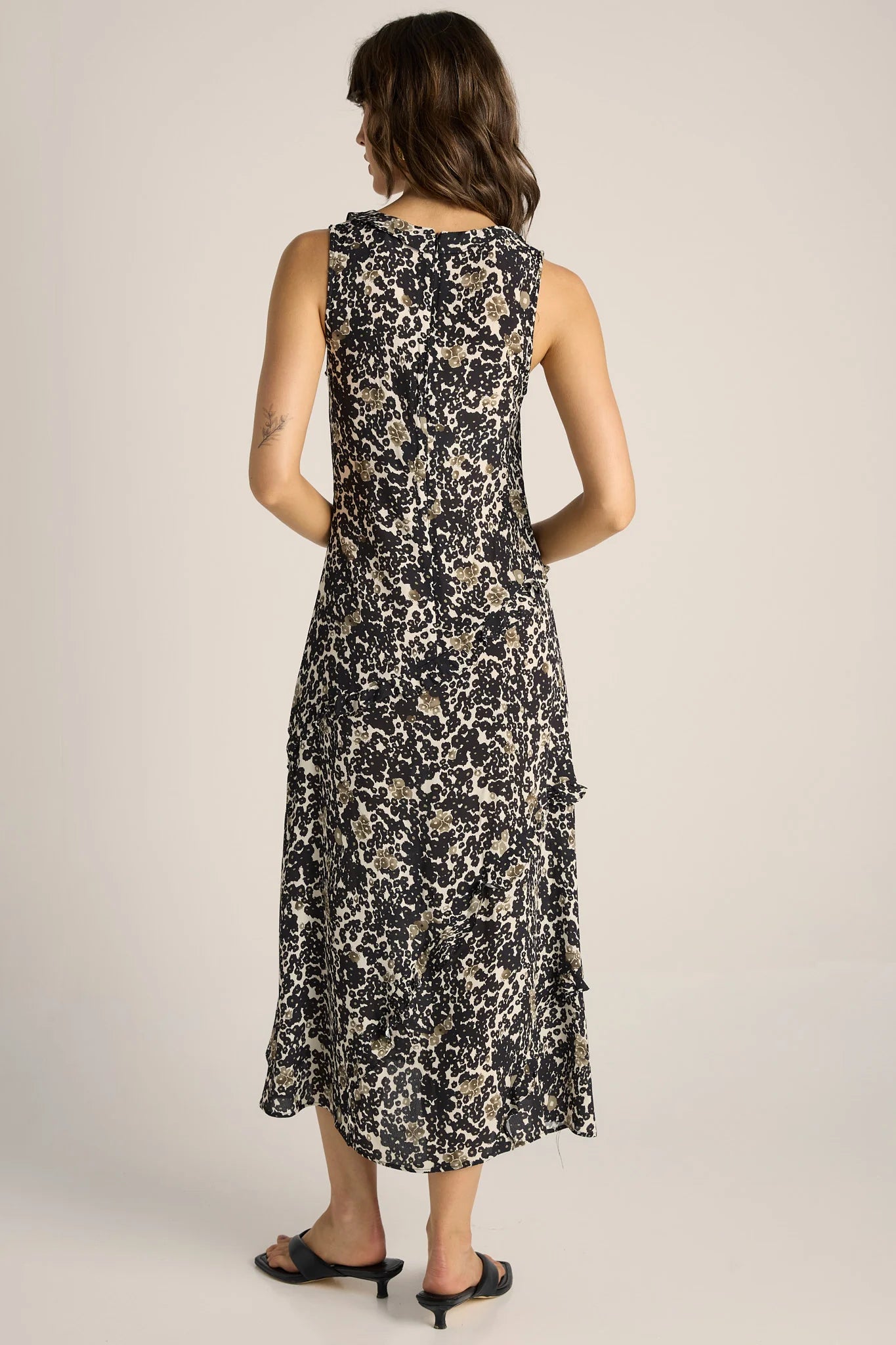 Fate +  Becker Jade Ruffle Dress