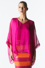 Load image into Gallery viewer, Fate+Becker Blossoming Silk Top
