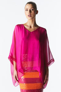 Fate+Becker Blossoming Silk Top