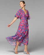 Load image into Gallery viewer, F+B Take Me Out Wrap Midi Dress
