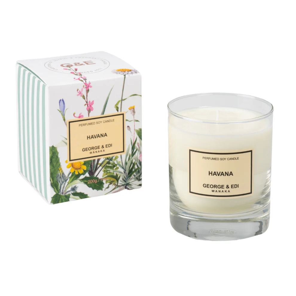 George & Edi Havana Candle