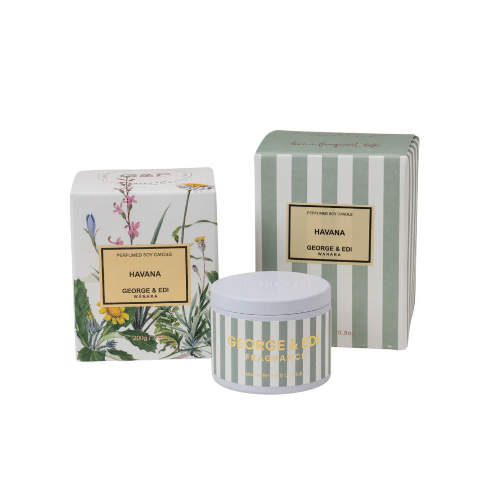 George & Edi Havana Candle