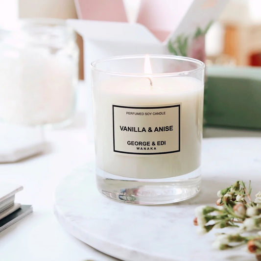 George & Edi Vanilla & Anise Candle