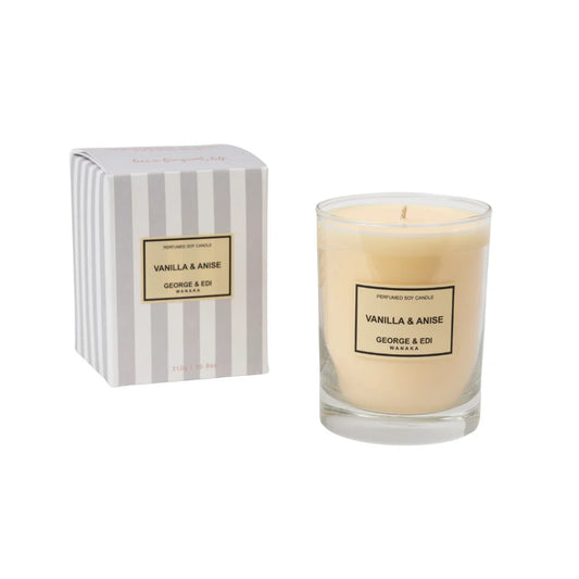 George & Edi Vanilla & Anise Candle