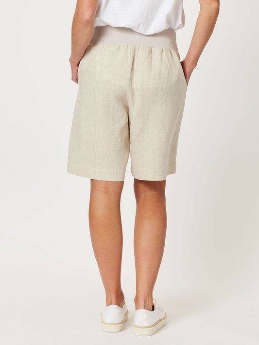 Gordon Smith Jersey Waist Linen Short