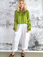 Load image into Gallery viewer, Helga May Mission Linen Pant
