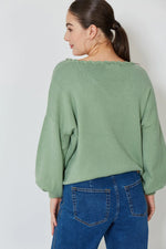 Load image into Gallery viewer, Isle of Mine Ines V Neck Jumper
