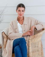 Load image into Gallery viewer, Label of Love Long Cardigan Oatmeal
