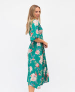 Load image into Gallery viewer, Label of Love Green Floral Dress
