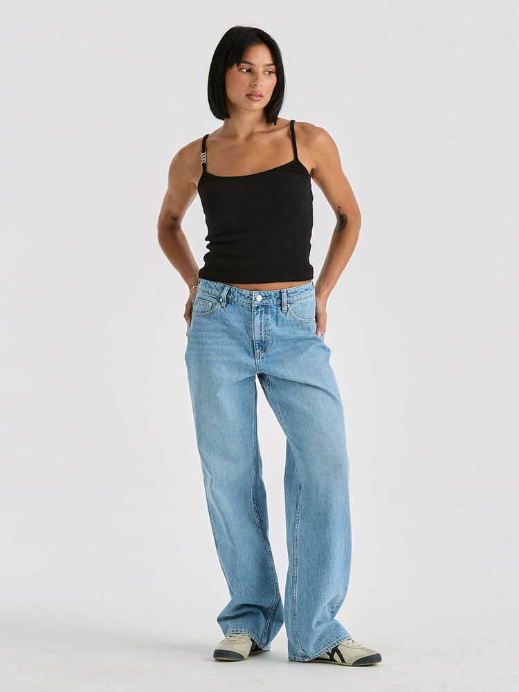 Lee Mid Baggy Jeans