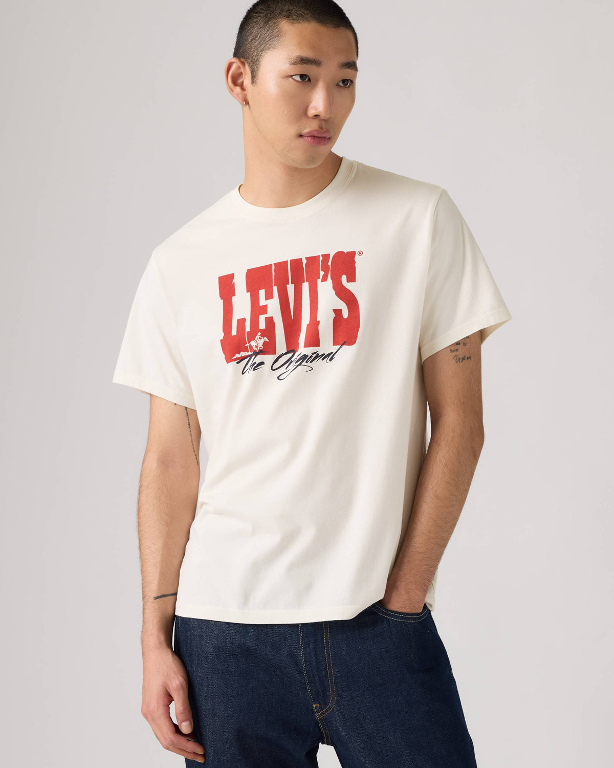 Levis Mens Relaxed Fit Graphic Tee