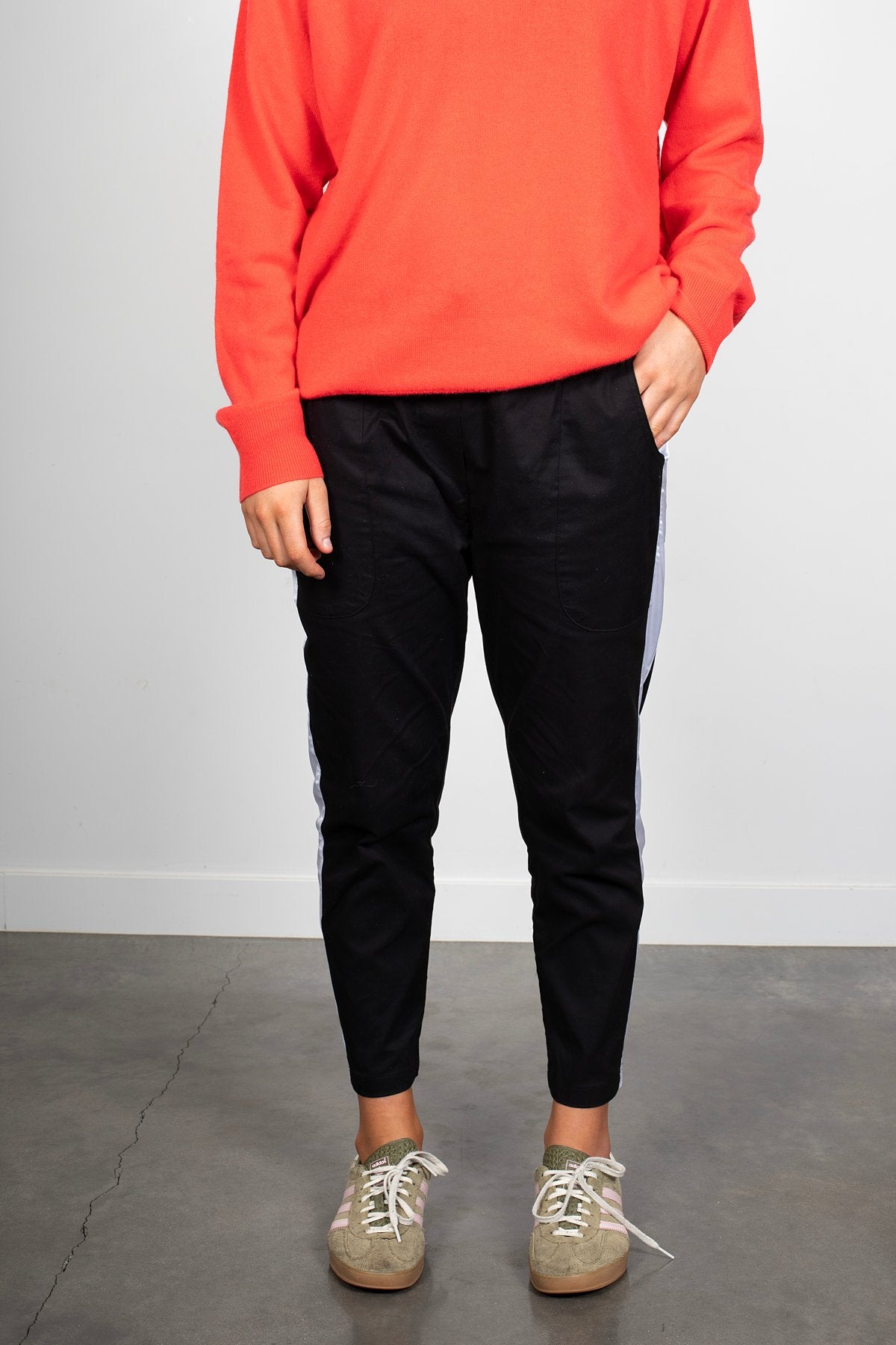 Style Laundry Cotton/Satin Stripe Pant