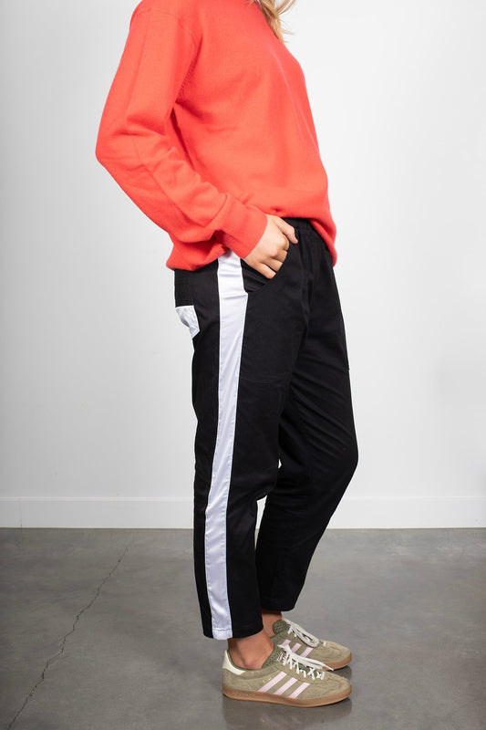 Style Laundry Cotton/Satin Stripe Pant