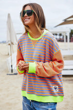 Load image into Gallery viewer, Hammill &amp; Co Retro Stripe Sweat
