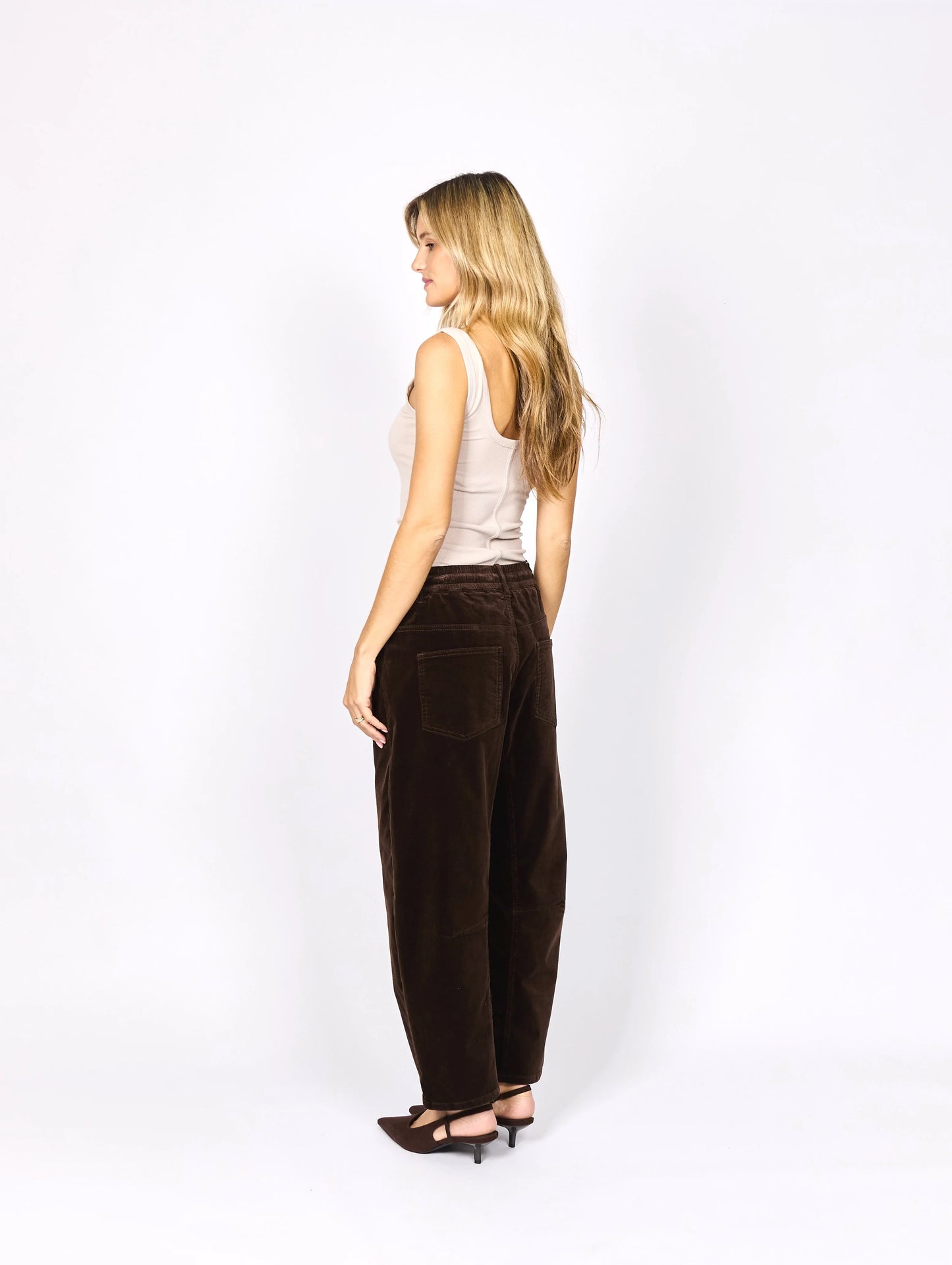 Monaco Leo Barrel Cord Jeans
