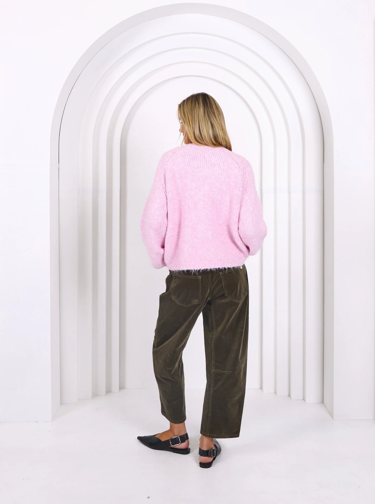 Monaco Leo Barrel Cord Jeans