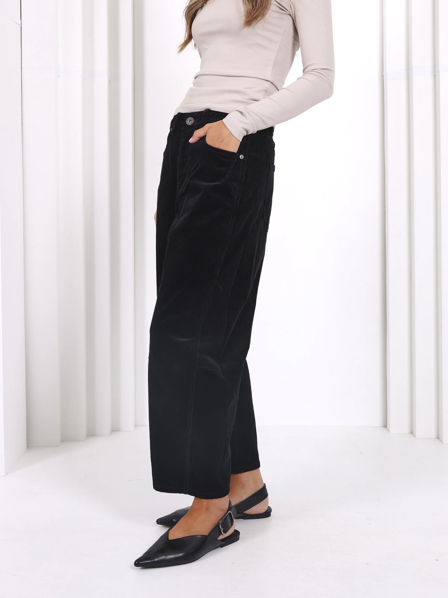 Monaco Toni Barrel Cord Jeans