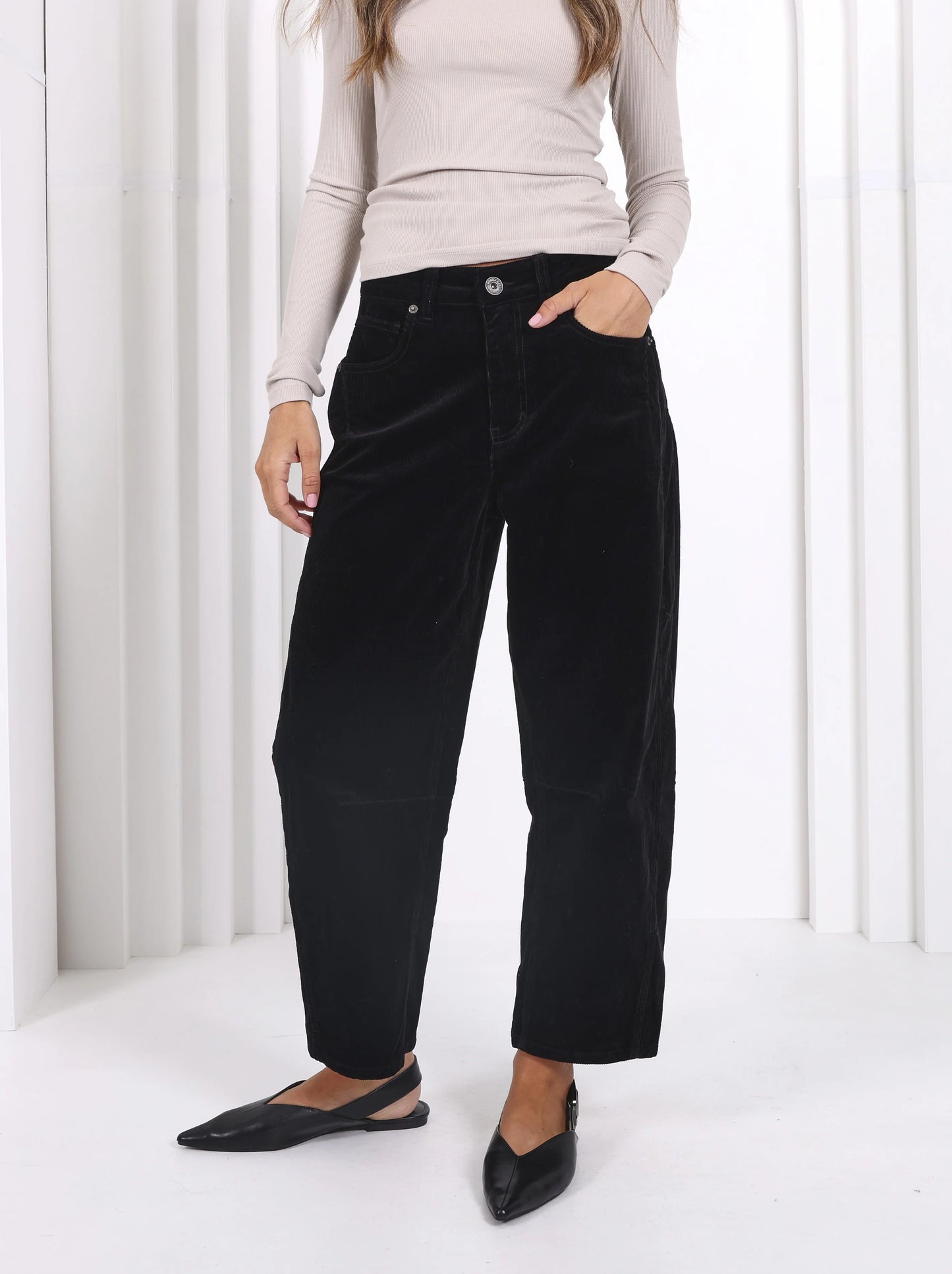 Monaco Toni Barrel Cord Jeans