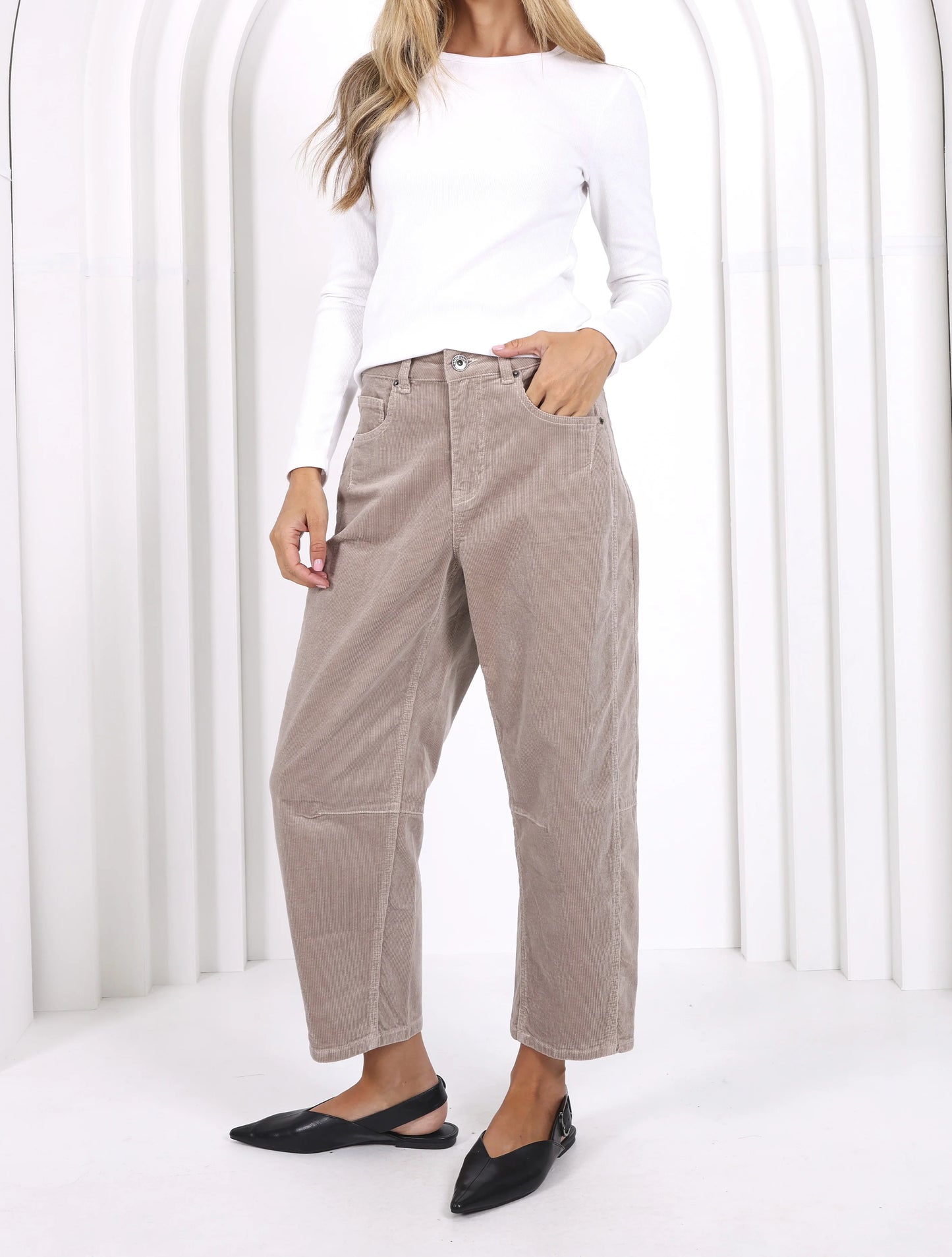 Monaco Toni Barrel Cord Jeans