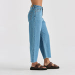 Load image into Gallery viewer, Riders Hi Wide Crop Jeans
