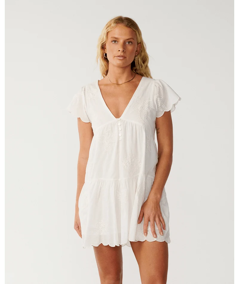 Rip Curl Bossa Nova Emb S/S Dress