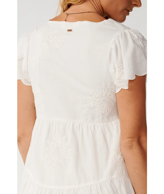 Rip Curl Bossa Nova Emb S/S Dress