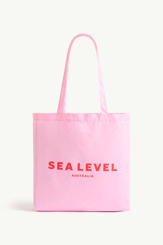 Sea Level Logo Cotton Beach Tote