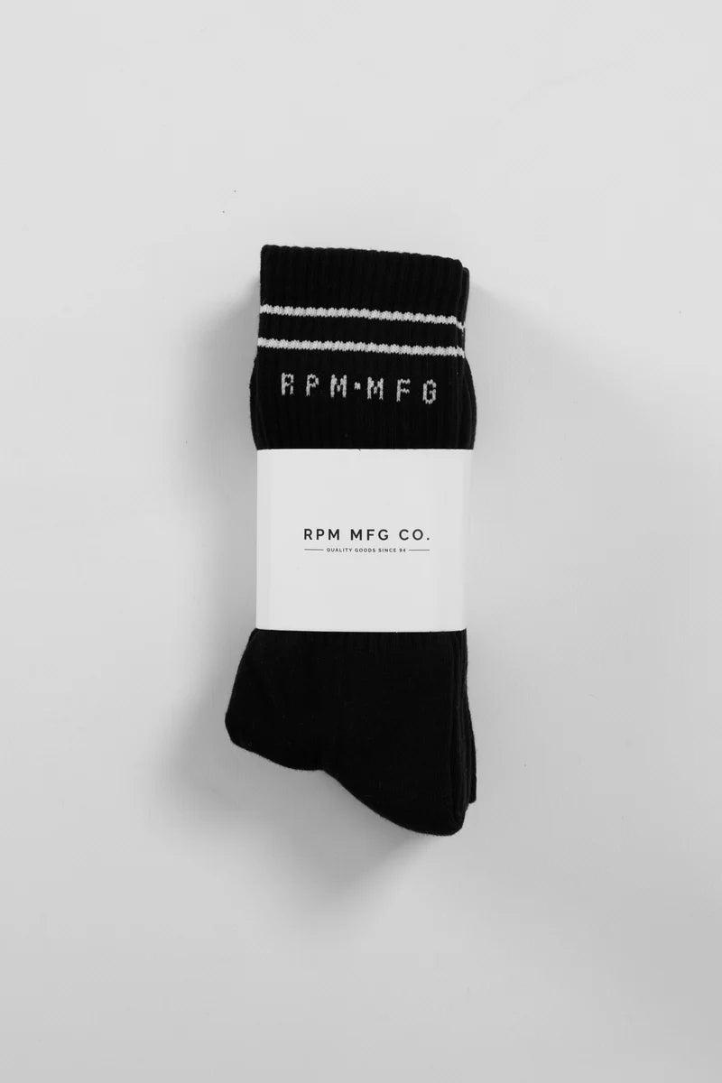 RPM Mens Crew Sock 3 Pack