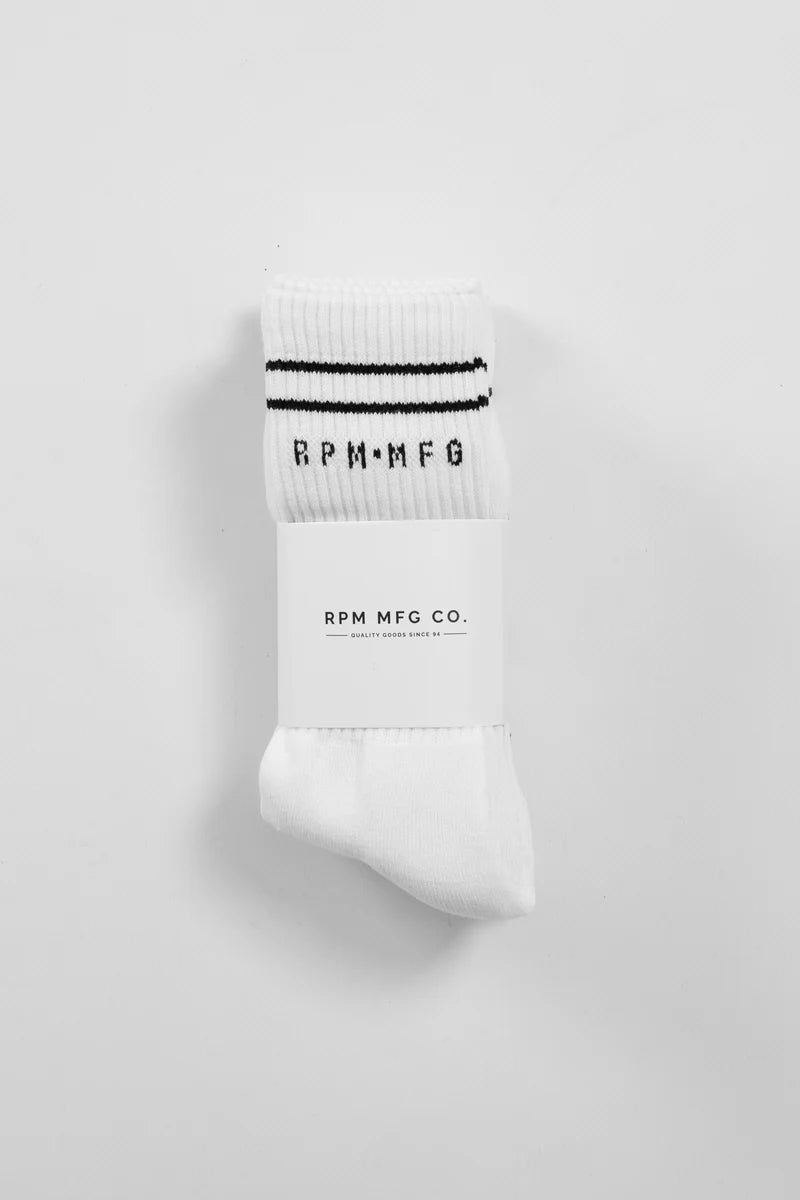 RPM Mens Crew Sock 3 Pack