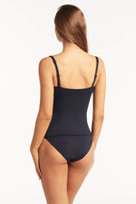 Load image into Gallery viewer, Sea Level Essentials Twist Front Tankini
