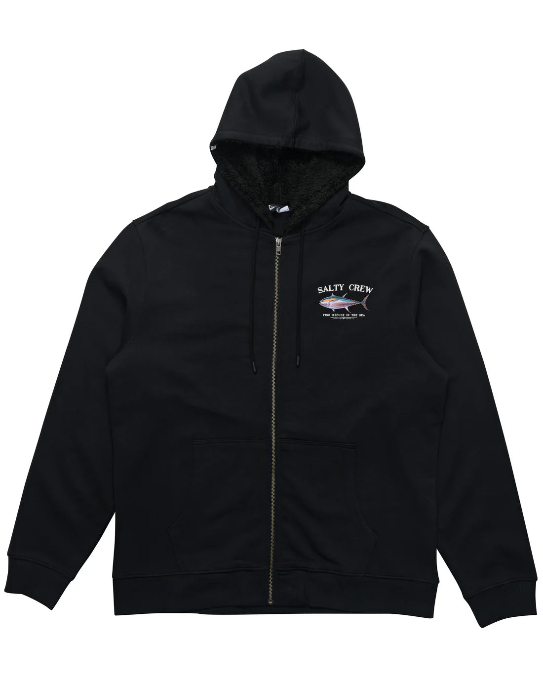 Salty Crew Big Blue Fleece Lined Zip Thru
