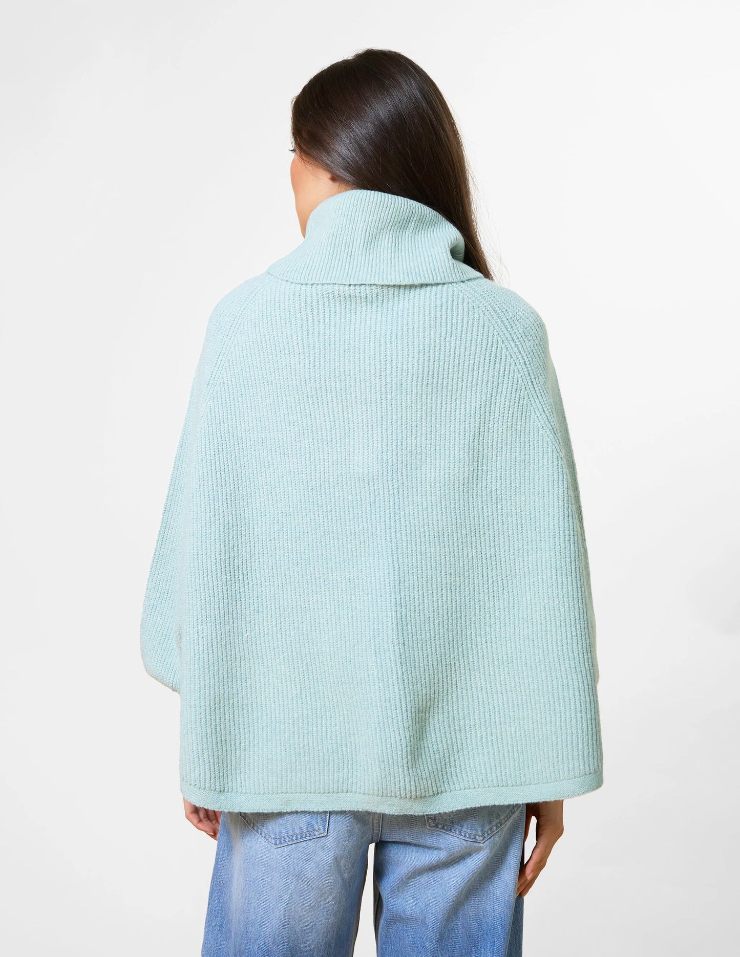 Stella & Gemma Polo Neck Poncho