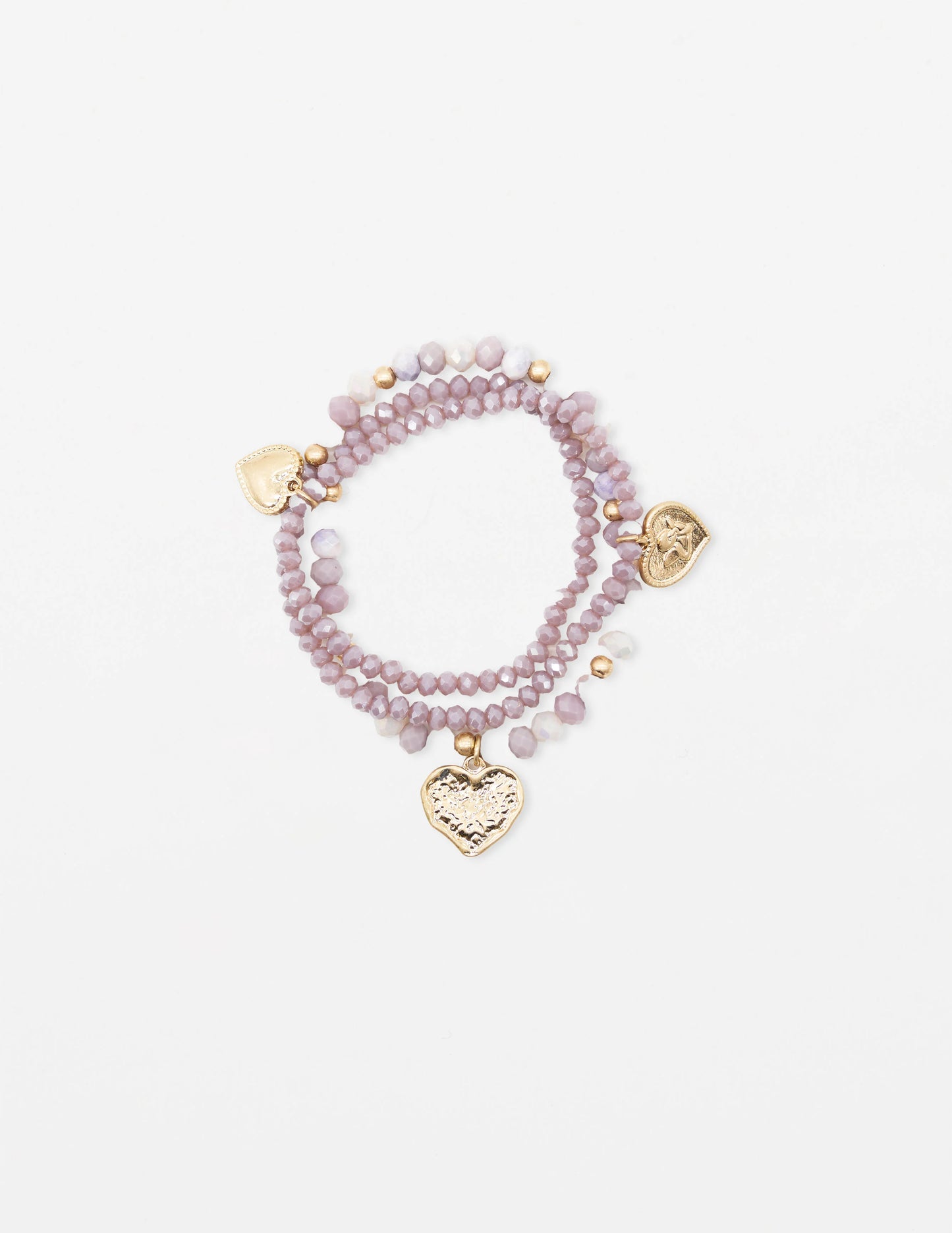 Stella & Gemma Heart Charm Bracelet
