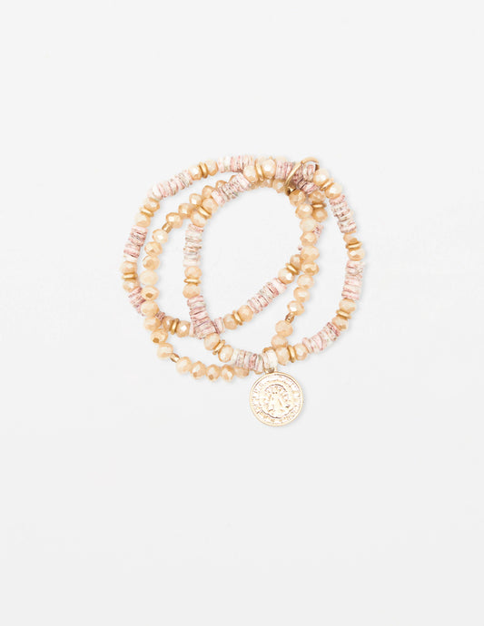 Stella & Gemma Disc Bracelet