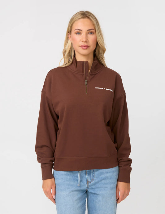Stella & Gemma Core 1/4 Zip Sweat