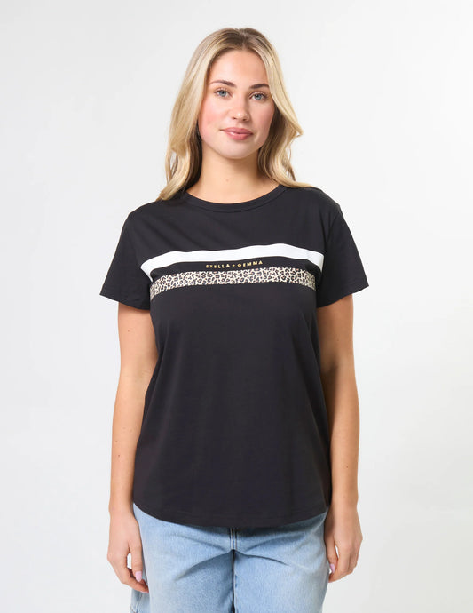 Stella & Gemma Classic Tee True Icon Stripe