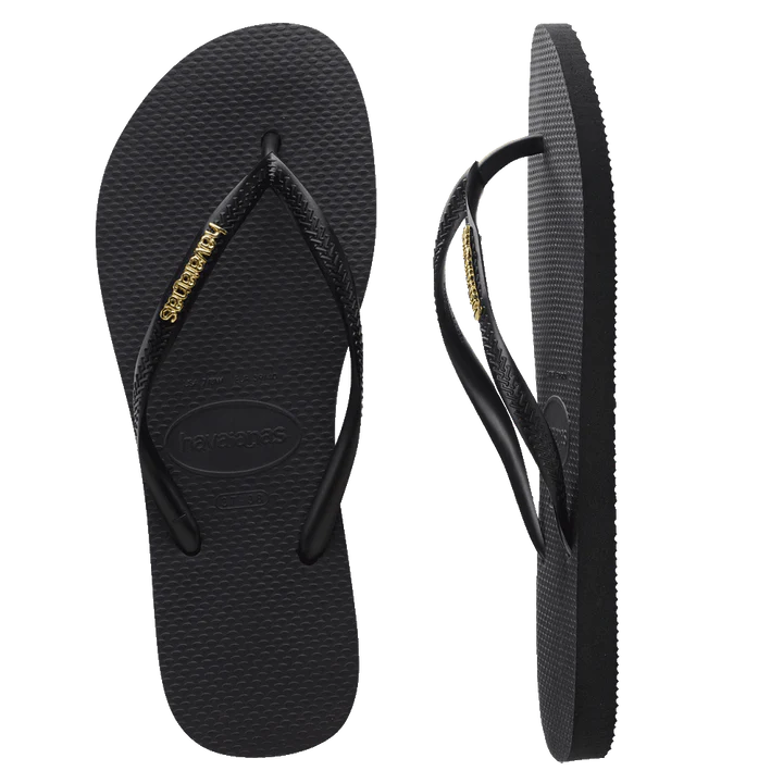 Havaianas Slim Logo Metallic