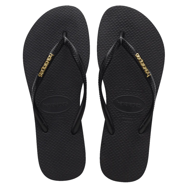 Havaianas Slim Logo Metallic