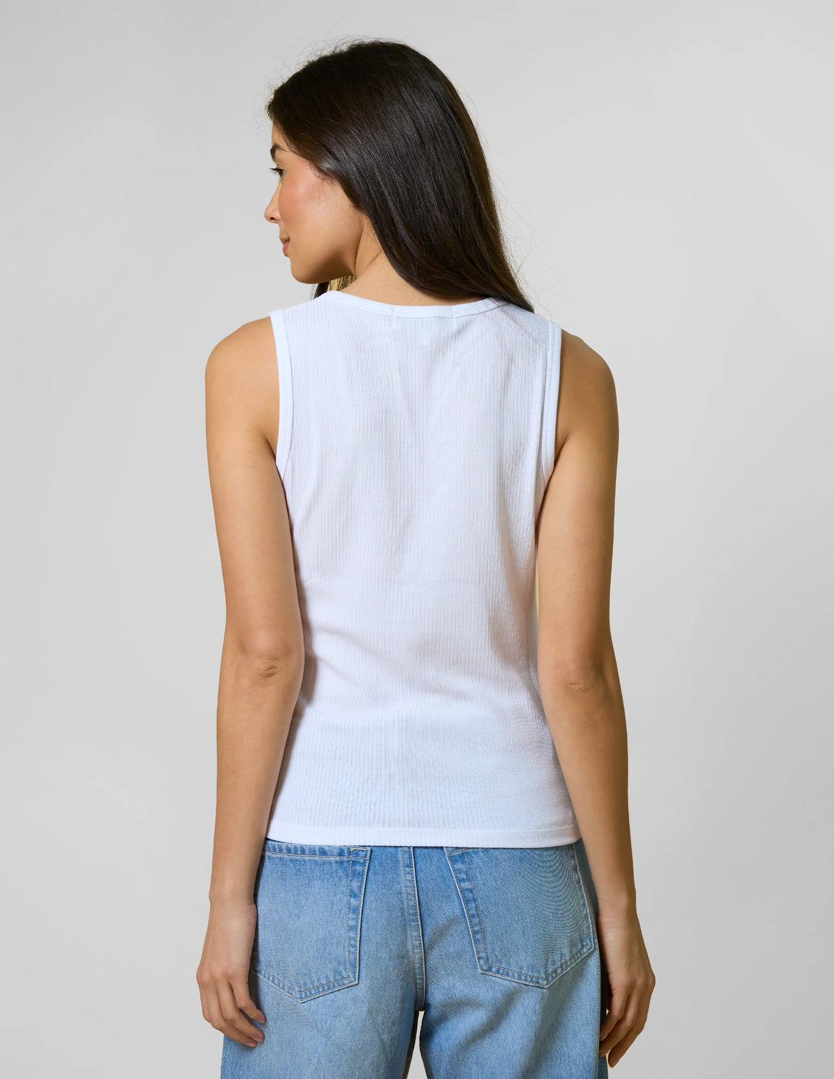 Stella & Gemma Rib Logo Tank