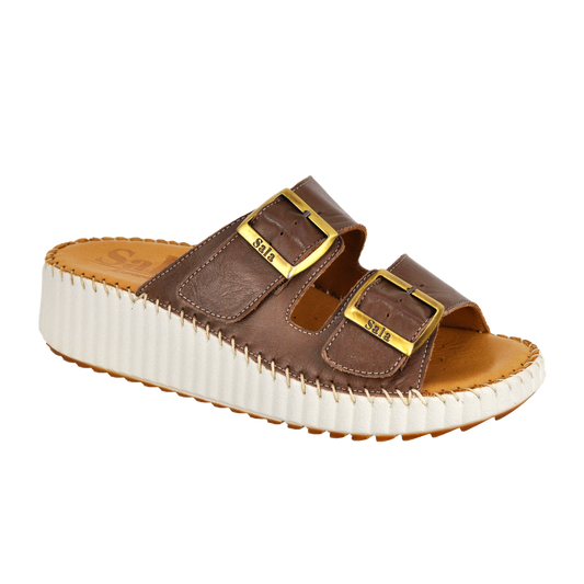 Sala Solena Double Buckle Wedge